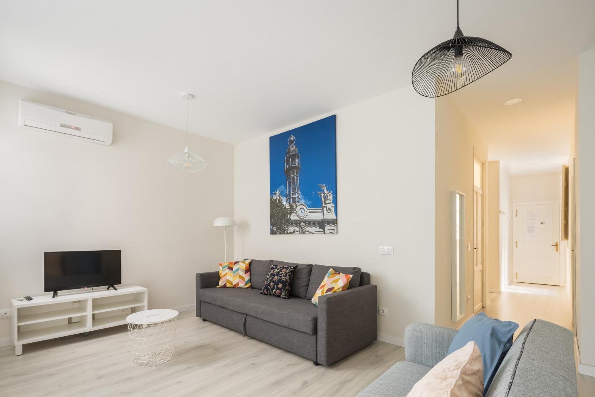 Interior One-Bedroom Apartment