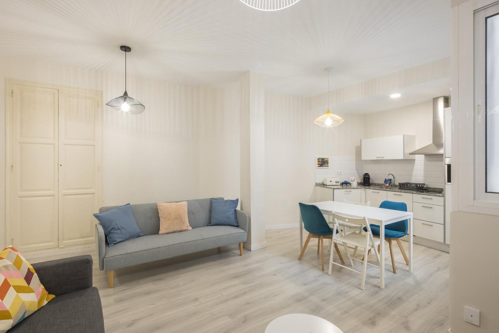 Interior One-Bedroom Apartment