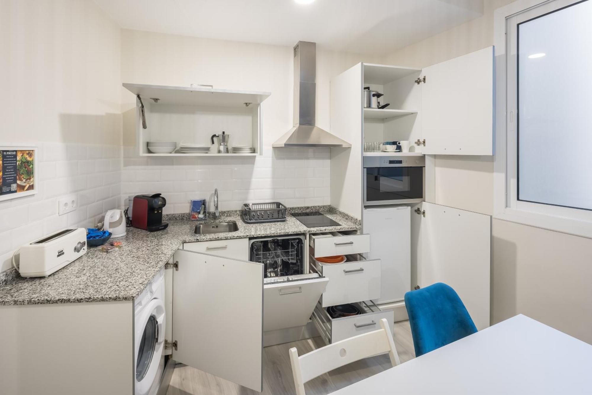 Interior One-Bedroom Apartment