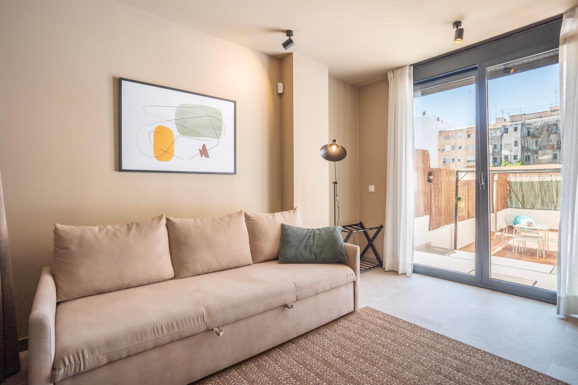 One-Bedroom Apartment Terrace
