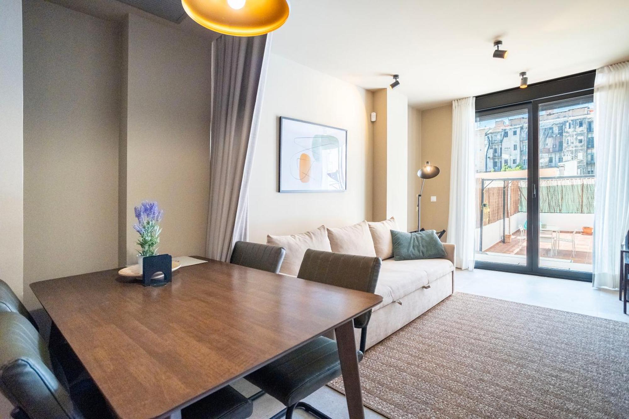One-Bedroom Apartment Terrace