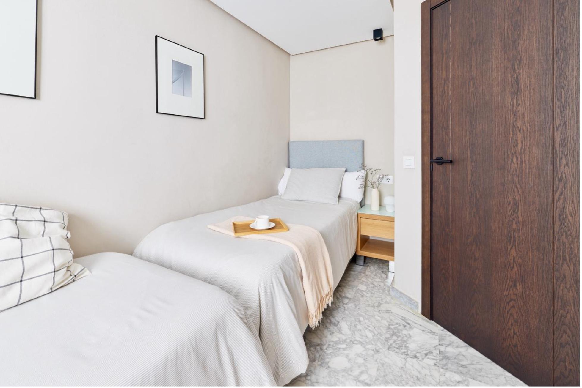 One Bedroom Apartment 2 single beds