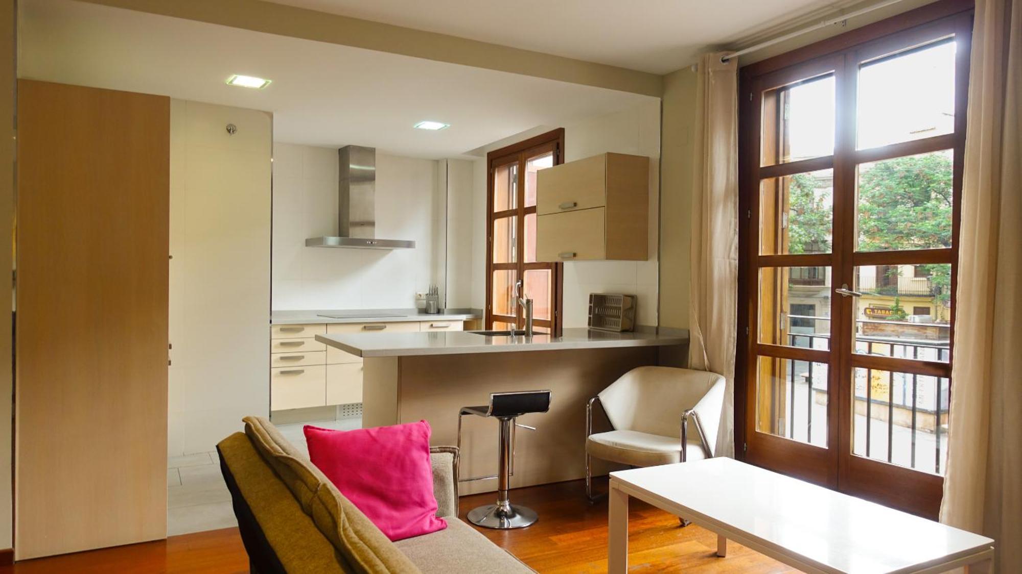 Appartement met 1 Slaapkamer en een Balkon