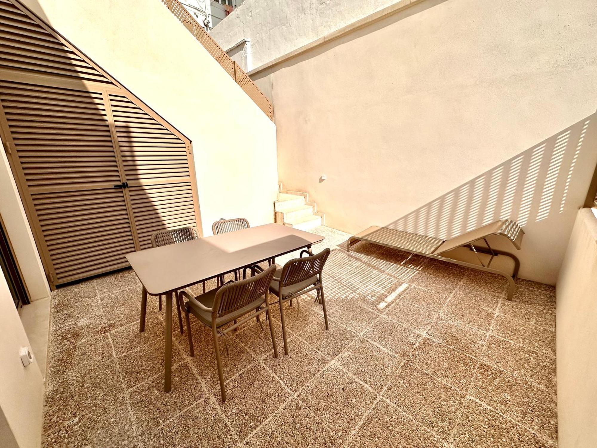 Two-Bedroom Apartment Terrace