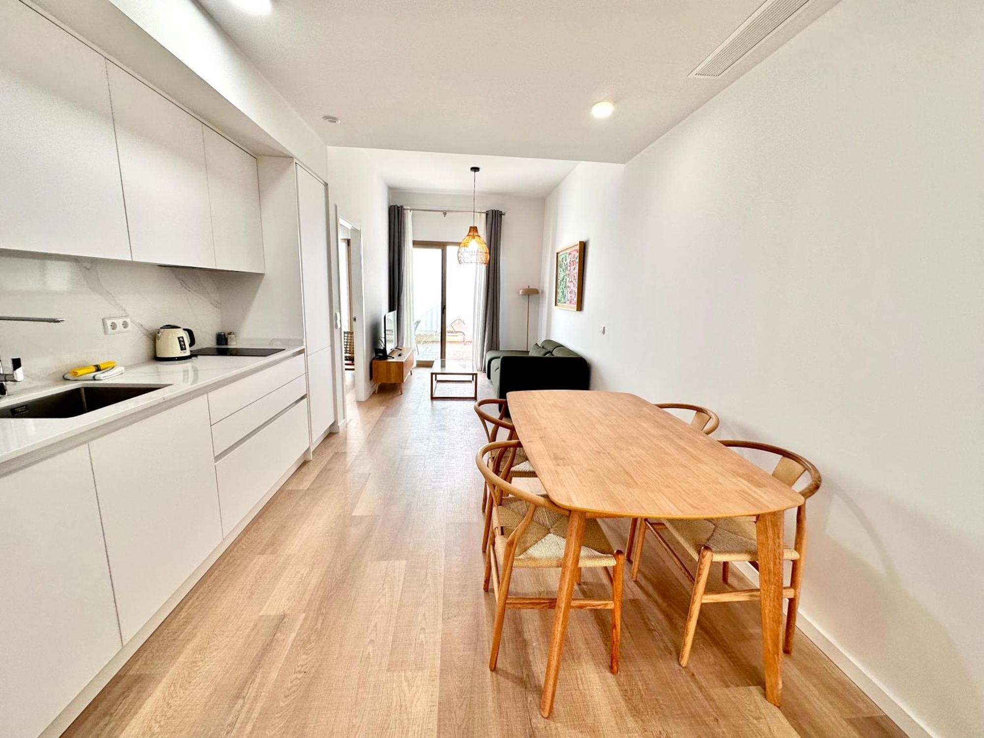Two-Bedroom Apartment Terrace