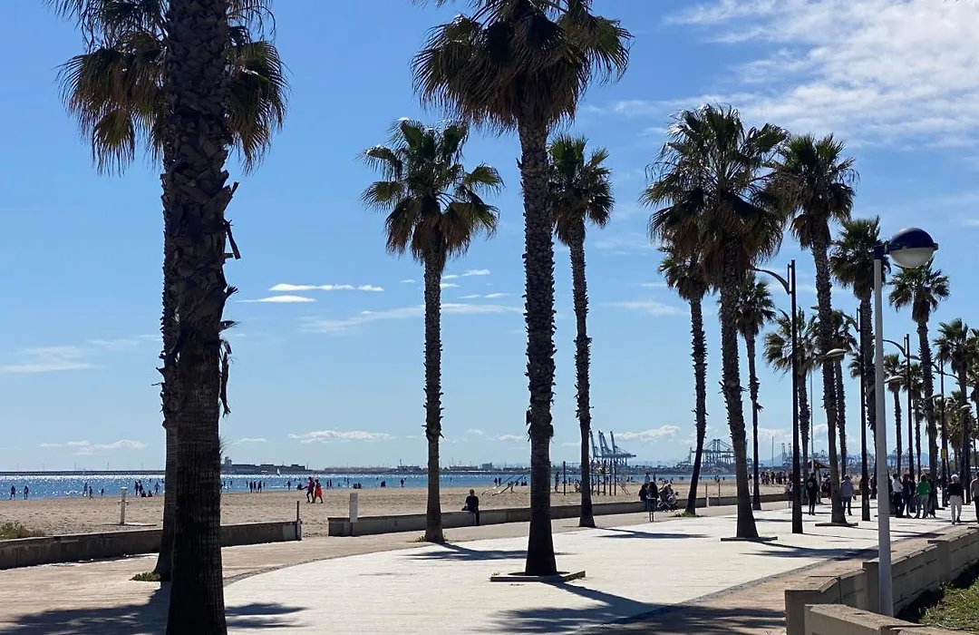 Alojamiento En Primera Linea De Playa Con Wifi-1