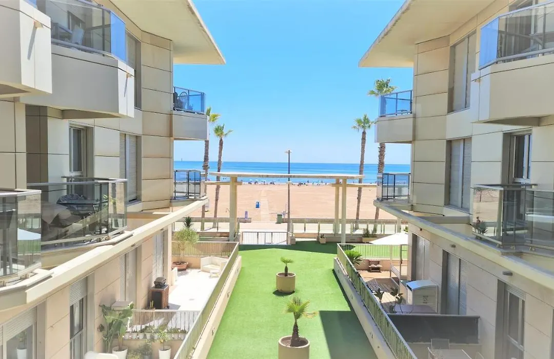 Beach Valencia Luxury A40-35 Apartment With Terrace And Sea Views-1