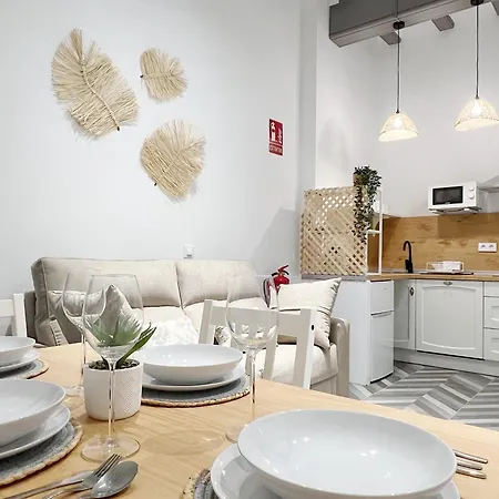 Encantador apartamento vigas de madera-2