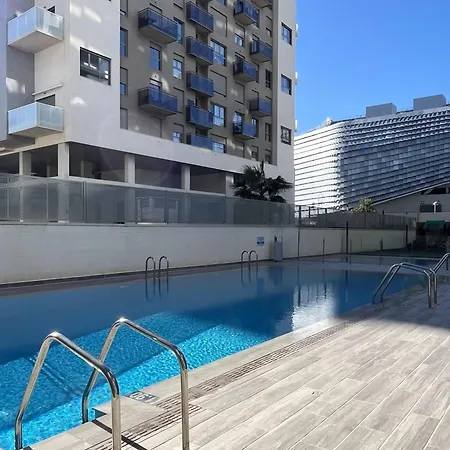 Duplex Moderno Con Piscina Y Parking - Roig Arena-3