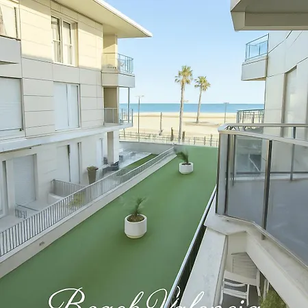 Beach Valencia Luxury A40-13 Apartment With Terrace And Sea Views-2