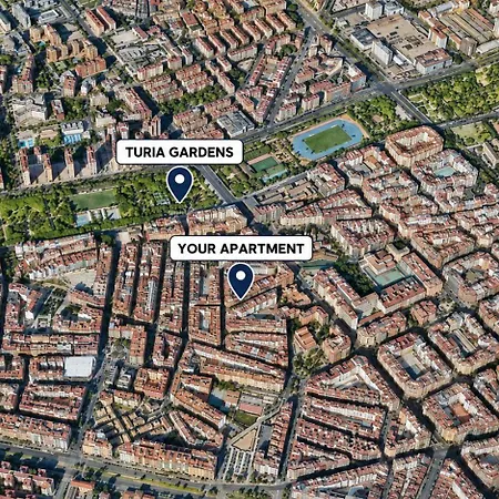Casa Florit - The Turia Park Lofts - 4 Guests- Ac & Wifi - Near City Centre-3