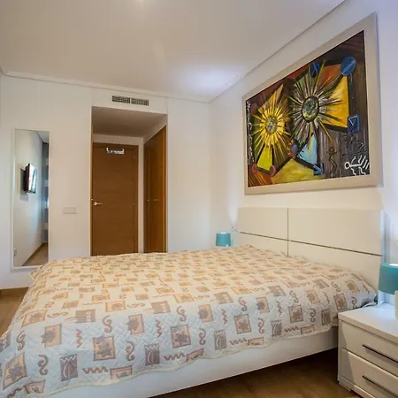 Apartment On The Beach,Pool,Wifi,Garage,Valencia-3