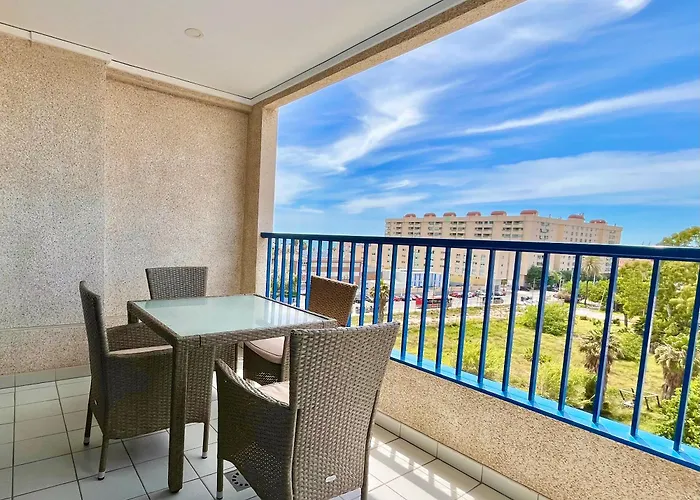 Blue Beach +Oceanview+Private Parking