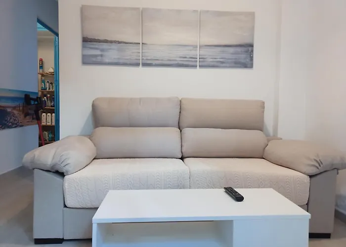 Apartamento en la playa las arenas +Wifi+AC