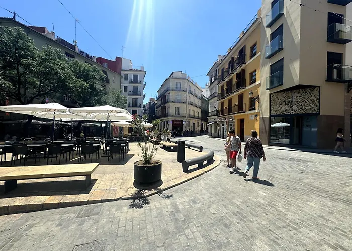 Moderno Apartamento En La Plaza Del Tossal Valencia, Spanje