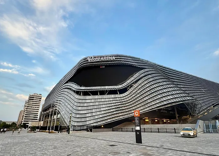 Dúplex Familiar con Piscina y Parking - Roig Arena