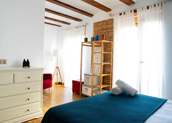 Appartamento Florit Flats - Charming Loft With Terrace - 4 Guests - In Ruzafa Valenza, Spagna